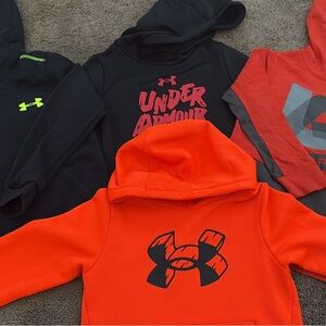 Under Armour Boys' Hoodies Lot Size XS